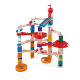 Hape Super Spirals Quadrilla Wooden Marble Run - 129pcs - Colorland Toys